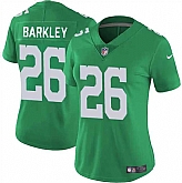 Women's Philadelphia Eagles #26 Saquon Barkley Kelly Green Vapor Untouchable Limited Football Stitched Jersey Dzhi,baseball caps,new era cap wholesale,wholesale hats